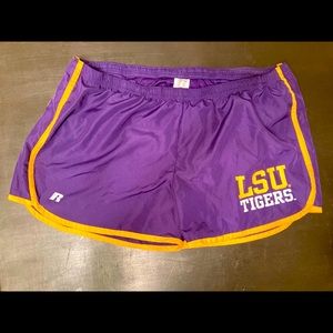 LSU collegiate shorts
